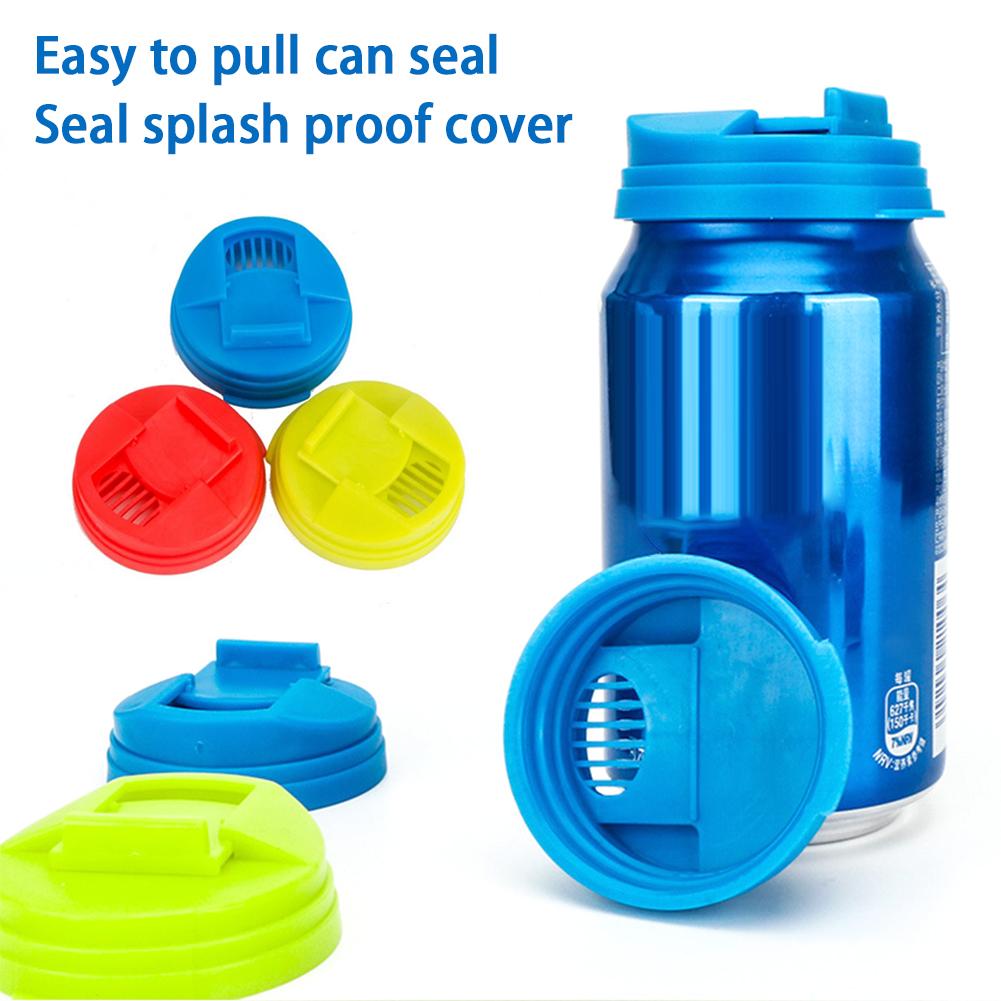Multifunctional Sodas Can Lids Reusable Leakproof Fresh-Keeping Drinks Beer Soda Can Covers For Home Kitchen Soda Beer Juices