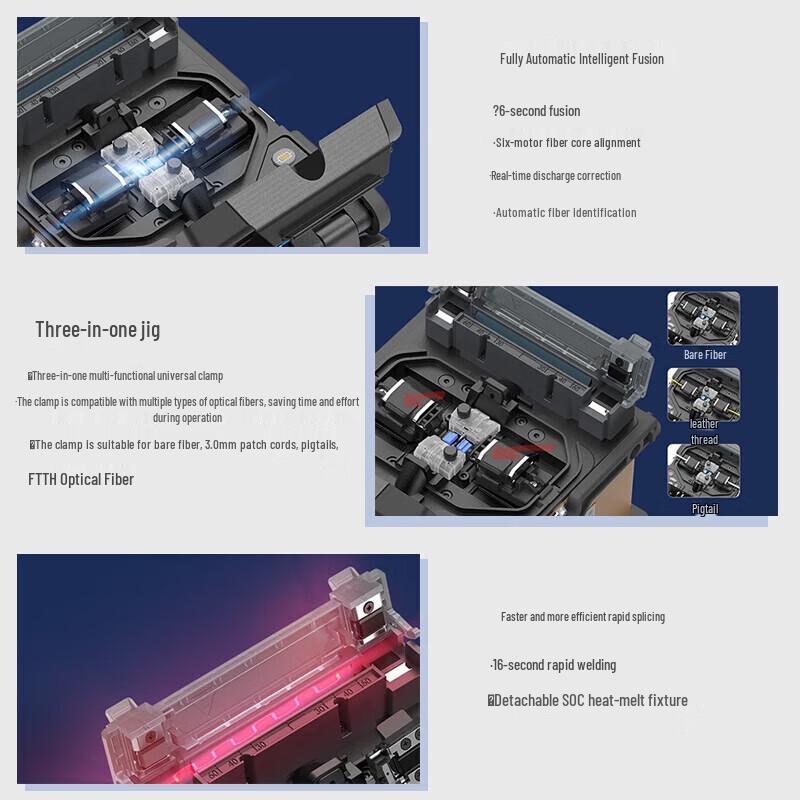 JILONG KL-360T Fully Automatic Fiber Fusion Splicer