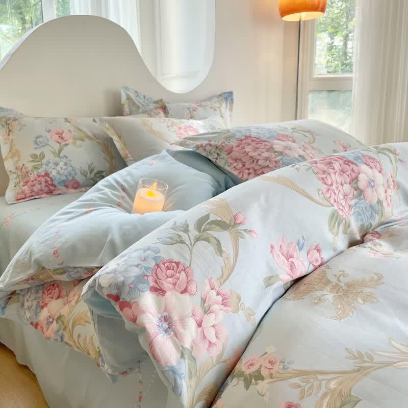 Yalute All-Cotton 4-Piece Bedding Set