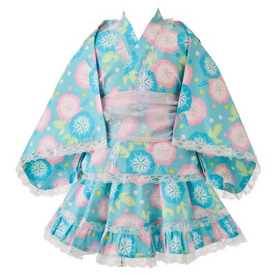 Setup Dress Yukata Girls Morning Glory 100cm [Alice Magic] (04)
