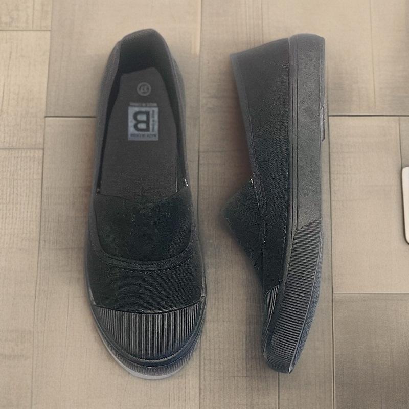 2025 Spring Canvas Shoes: Unisex Casual Low-Cut Flats in Korean Style