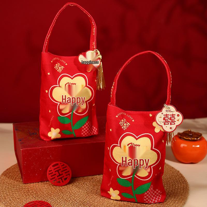 2024 High-End Wedding Candy Bags and Favor Gift Boxes With Tassels