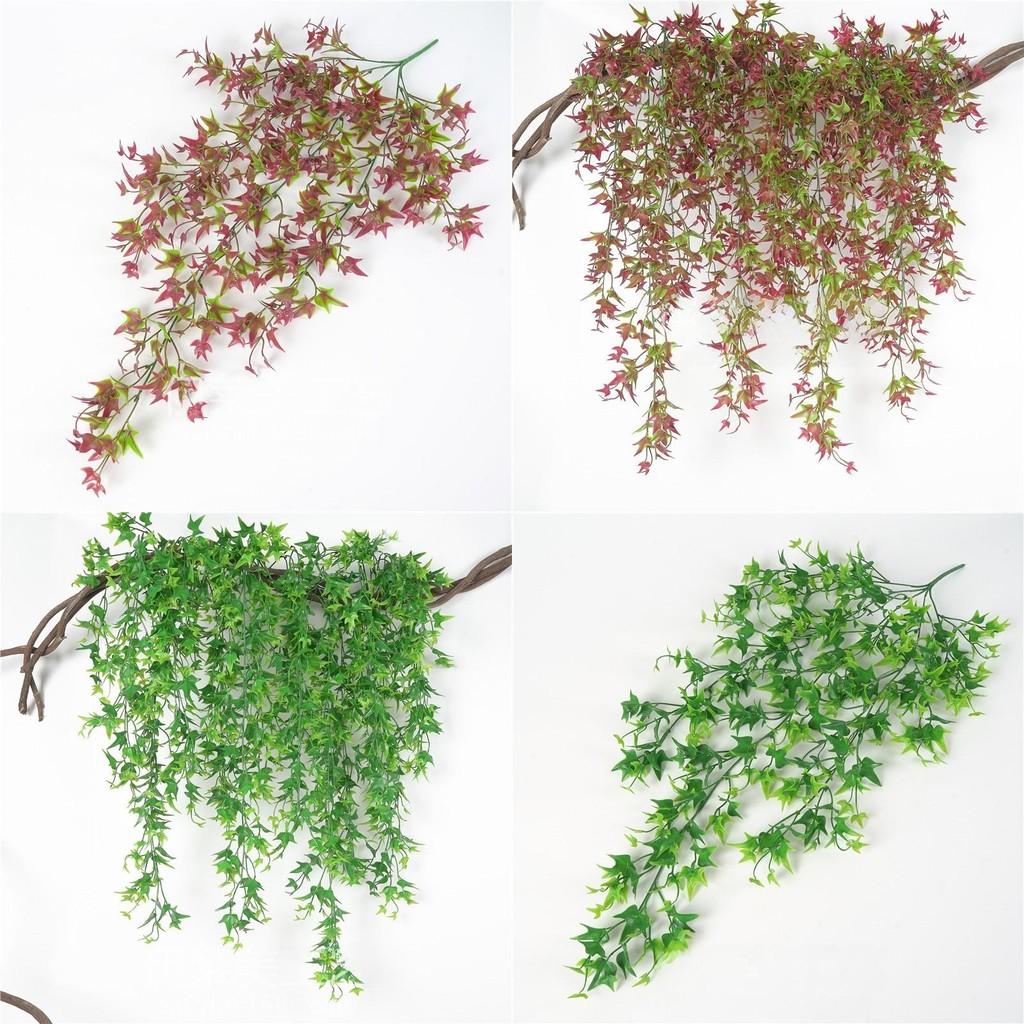 Plastic Flower Wall Panel With Vine Tendrils For Living Room And Bedroom Decor