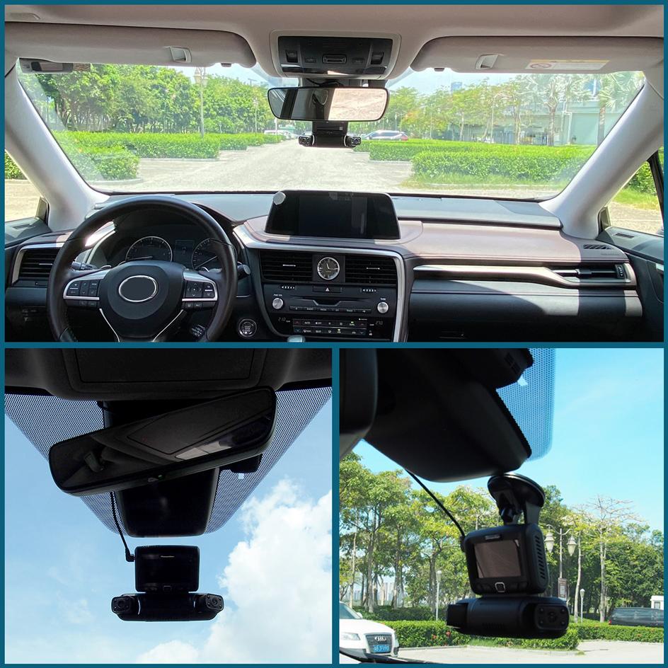 4 Channel 1080P Car DVR WiFi GPS 4 Lens 170 Degree with Rear Camera Dash Cam Dual 8 Infrared Light Night Vision Car Camera