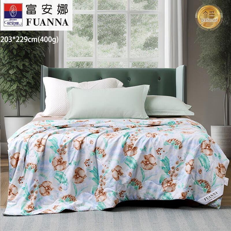 

FUANNA Printed Tussah Silk Quilt