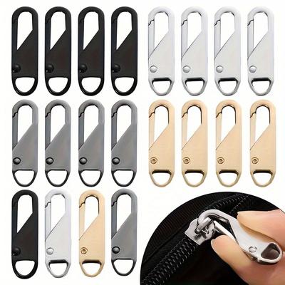 Versatile Zipper Pull Replacements | Simple Installation, Long-lasting | 1.5" X 0.5" - Mixed Colors, Ideal for Suitcases, Coats & Beyond