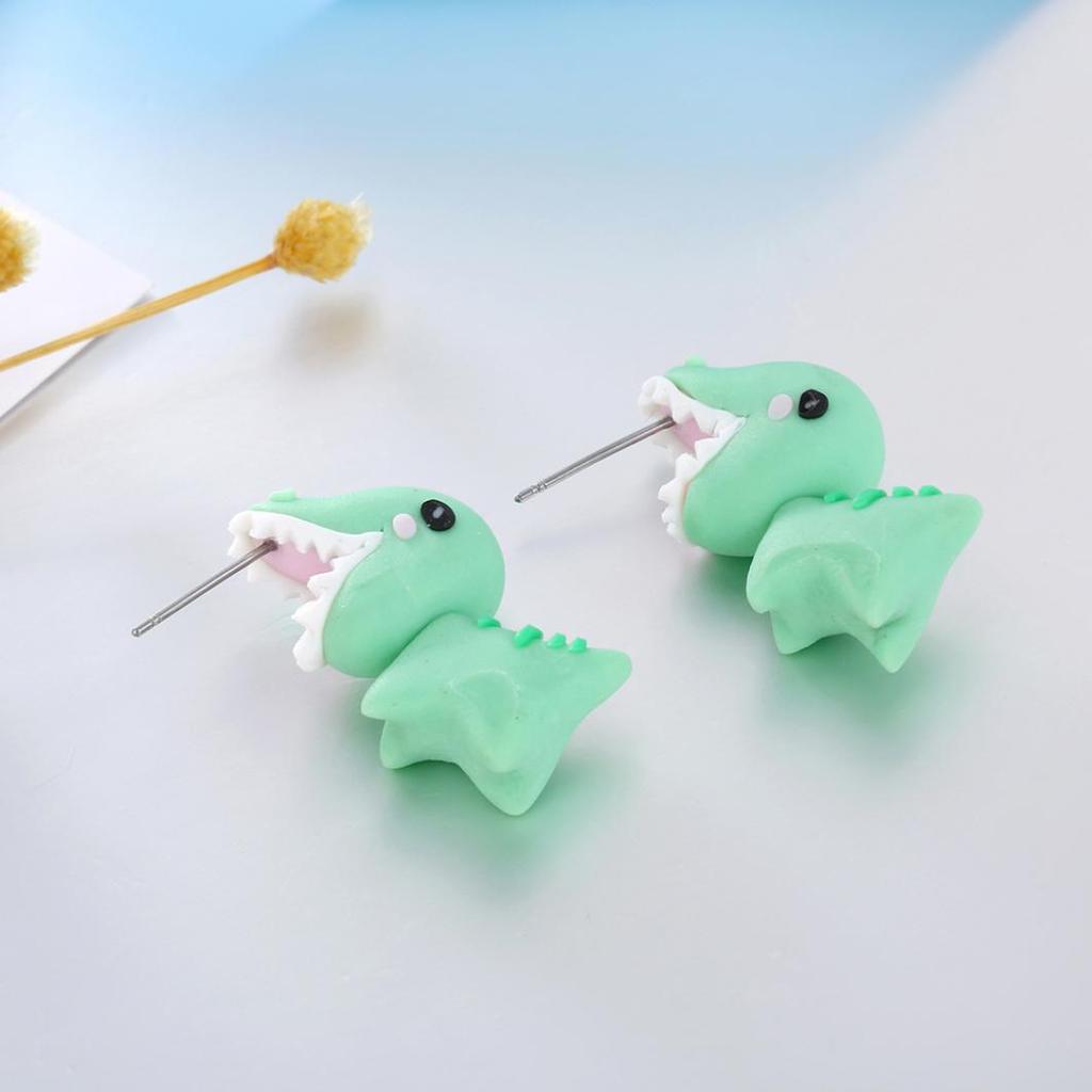 Cute little T-rex earrings for any dino occasion