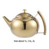 Polished Stainless Steel Teapot Water Kettle 1/1.5/2L Thickened Gas Induction Cooker Kettle with Filter Tea Pot Household