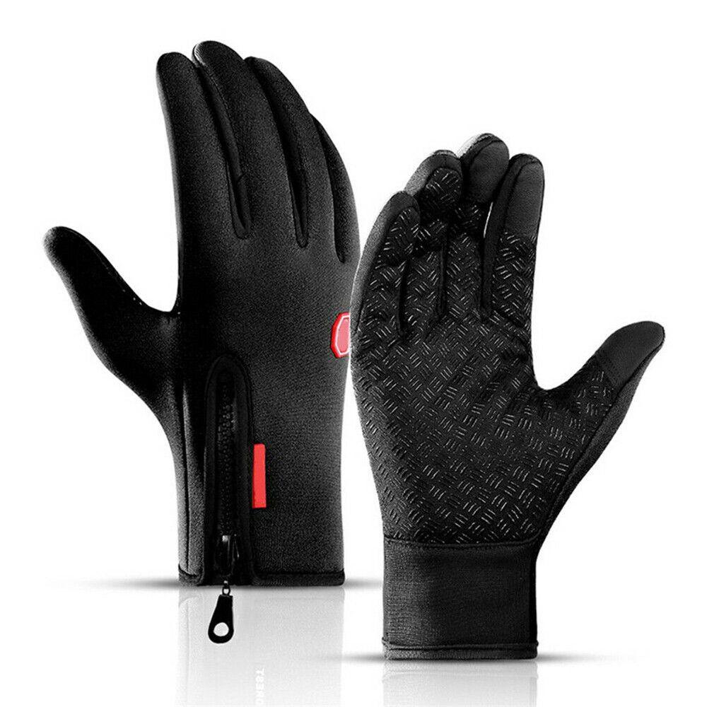 Fashion Thermal Riding Windproof Touch Screen Mitten Warm Gloves Anti-slip Sports Gloves