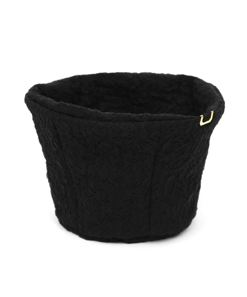 Eondeokeonteulolseutyudio Summer Bucket Hat Stand Bucket / Cotton Candy / Black