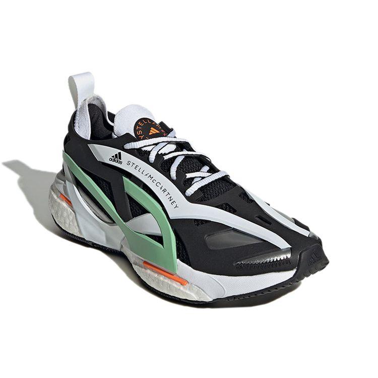 Adidas Stella McCartney x  SolarGlide Black Bliss Green Women Sneakers Core-Black Cloud-White GY6096