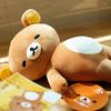 Bardzo Miękka Pluszowa Zabawka Rilakkuma Kreskówkowy Leniwy Niedźwiedź Pluszaki Wypchane Anime Urocza Japoński Styl Niedźwiedź Lalka Przytulna Poduszka Prezenty Dziewczynka