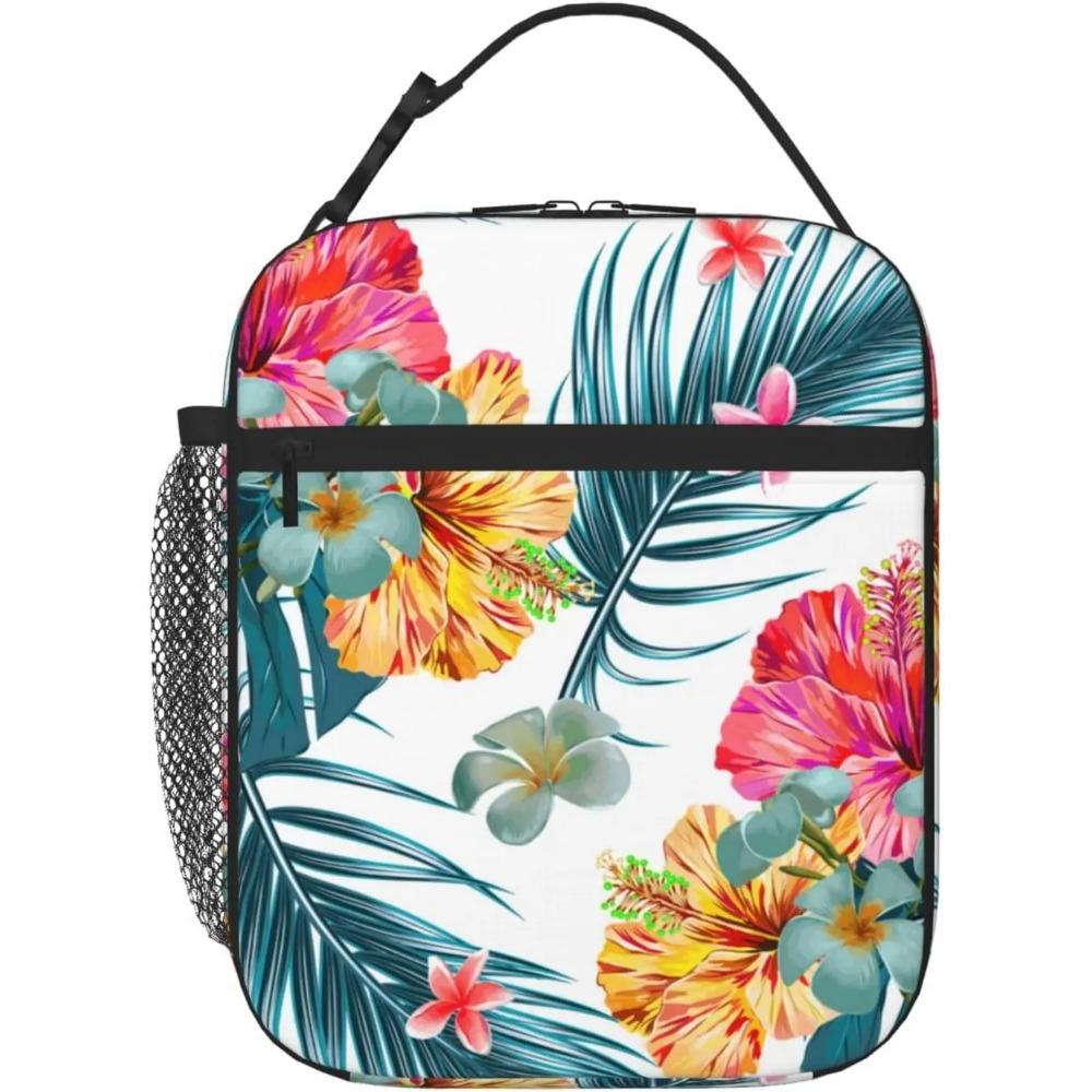 Fox Bunny Cloud Lunch Bag for Women Men Reusable Insulated Lunch Box Portable Lightweight with Side Pocket for Work Picnic