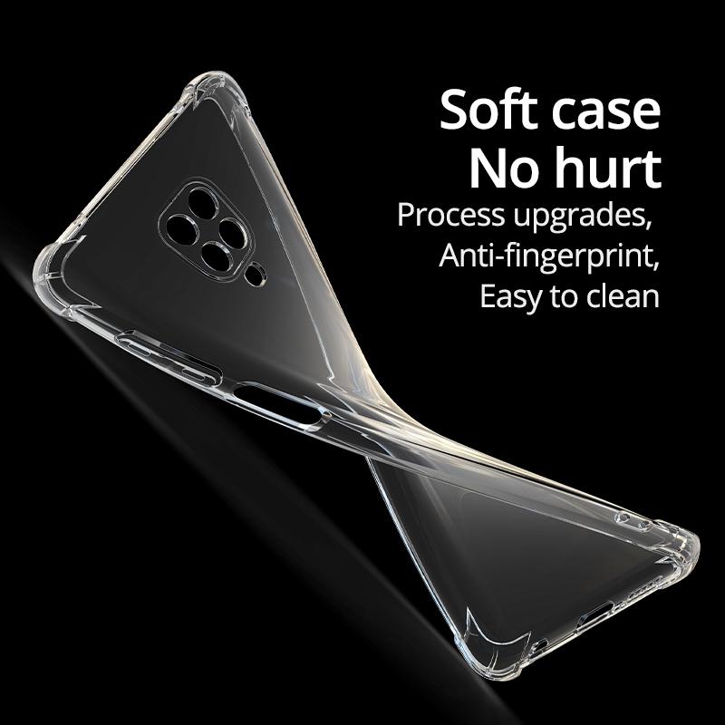 Für Xiaomi Redmi Note 9s Hülle Weiche Silikon Schutzhüllen Für Xiaomi Redmi Note 9 Pro Max Stoßfeste TPU Handy Rückseite Bumper Schale Coque Capa