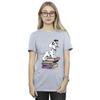 Disney Womens/Ladies 101 Dalmatians Books Cotton Boyfriend T-Shirt