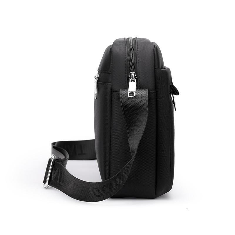 Business Men's Shoulder Bag Large Capacity Office Bag Large Capacity Multi-Layer Messenger Bag