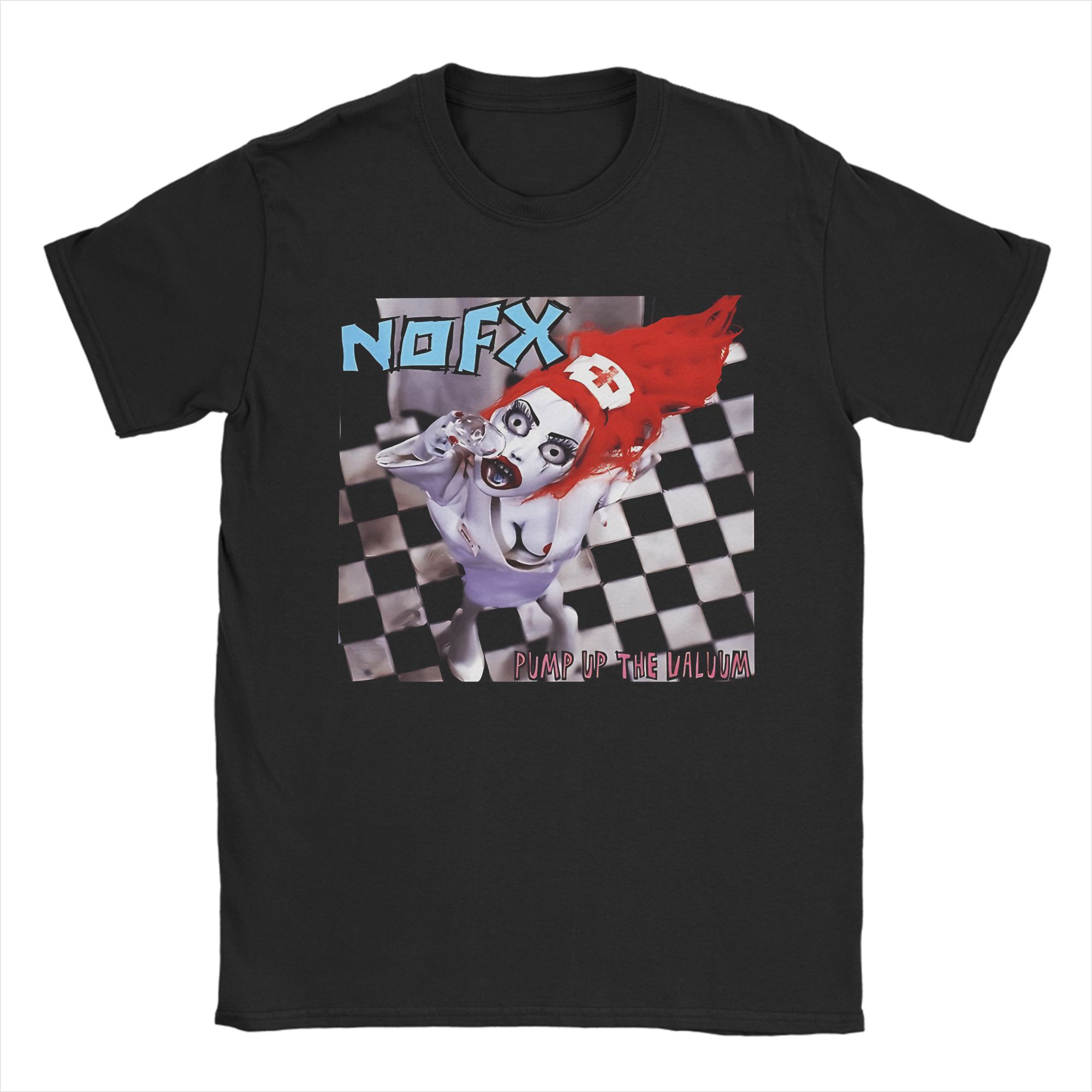 

NOFX Band T-Shirt Hipster T-Shirts Short-Sleeve Y2K Funny Tshirt Summer Cotton Plus Size 5XL Clothes 5XL різнокольоровий