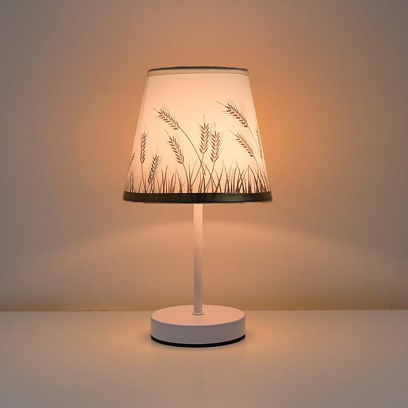 Solid Wood Wheat Ear Design Rechargeable Ambient Night Light
