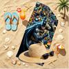 Batman Aufdruck Strandtuch, Vielseitiges Leichtes Saugfähiges Strandtuch für Pool Surfen Yoga Badezimmer, Perfektes Geburtstags-Urlaubsgeschenk