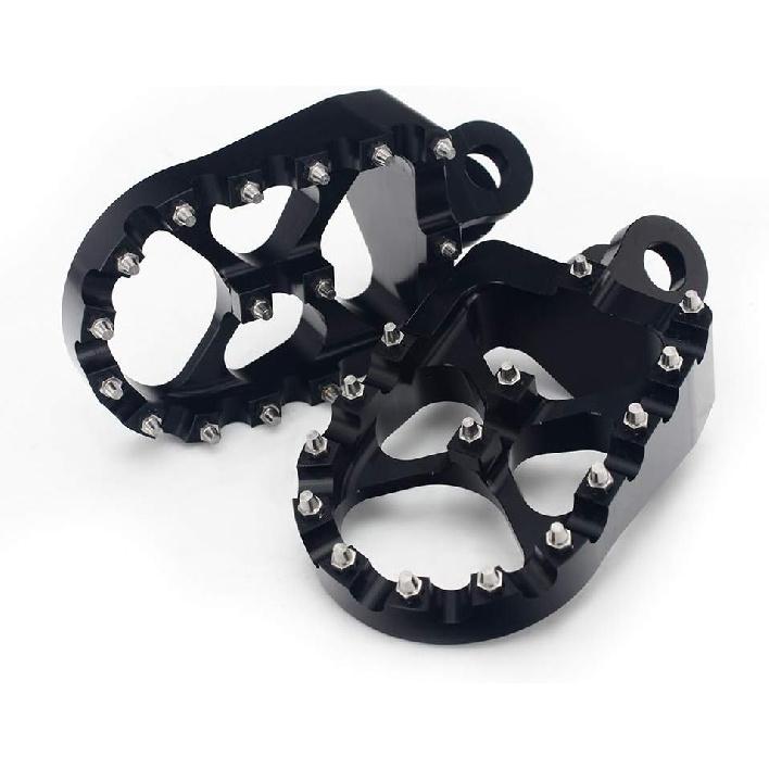 TOFR DRZ400 SM 2000-2024 Footpegs for Suzuki RM125 RM250 1991-2006 RMX250 1993-1999