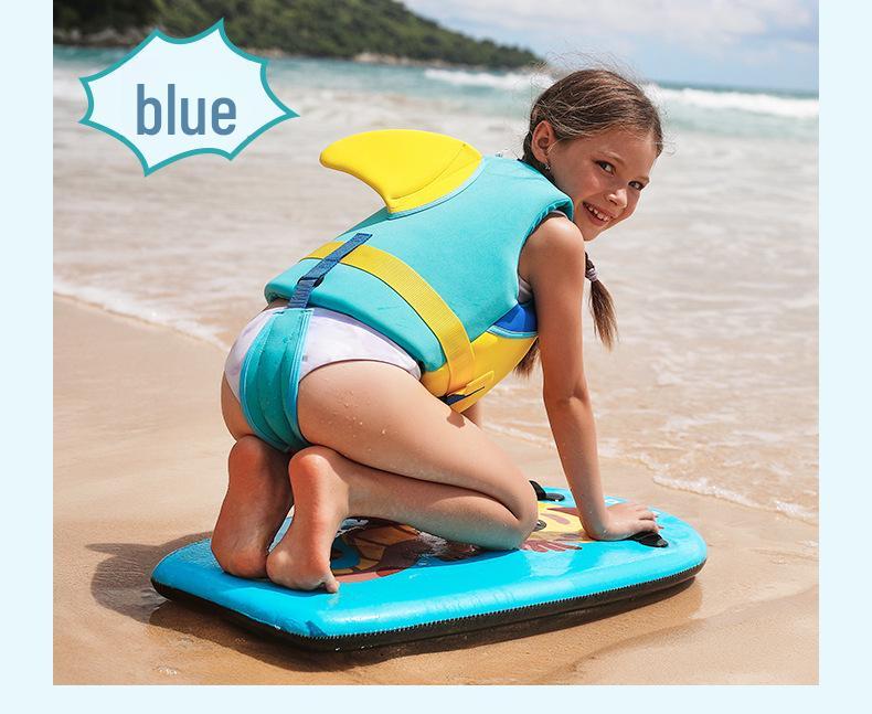 WellPath Kids' Inflatable Life Jacket & Swimsuit Combo
