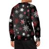 Men's Casual Fashion Printed Round Neck Pullover Sweatshirt
