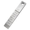 2 Pcs Pipe Welding Feeler 1 16 to 1 4 Inch Wedges Step Feeler Gauge for Gaps Measurement Woodworking Automotive