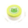 Portable Baby Body Powder Container with Powder Puff Safety Newborn Storage Box Cosmetic Puff Holder for Baby Care
