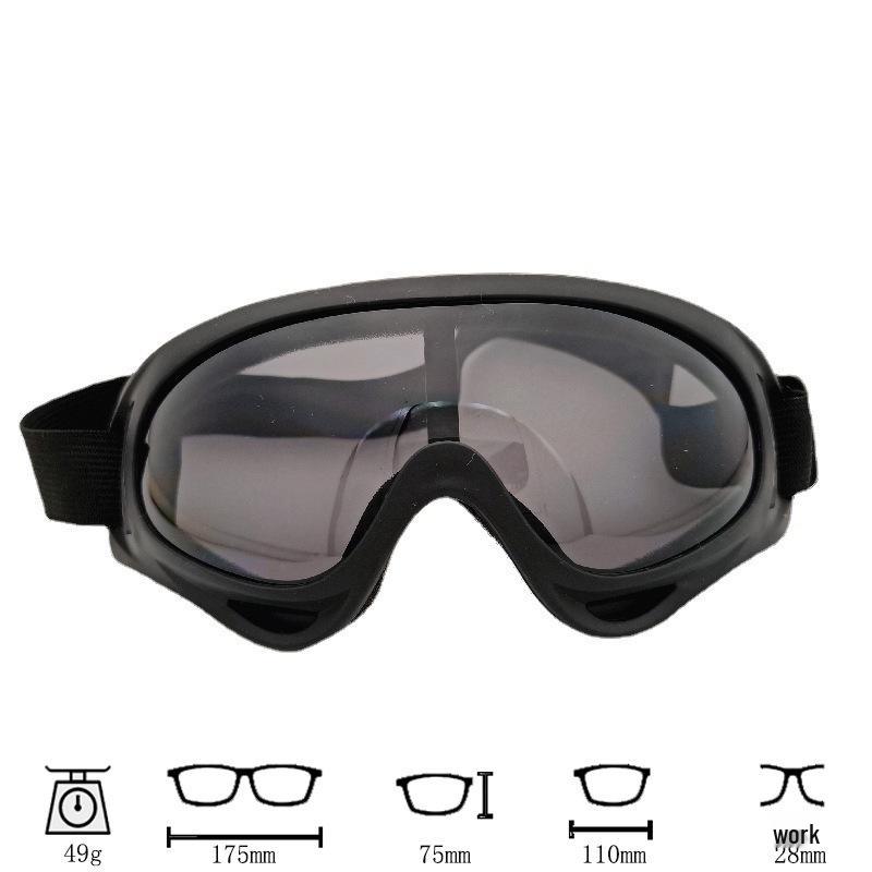 Wielofunkcyjne wiatroodporne gogle do sportów śnieżnych, motocyklizmu i dla zwierząt
