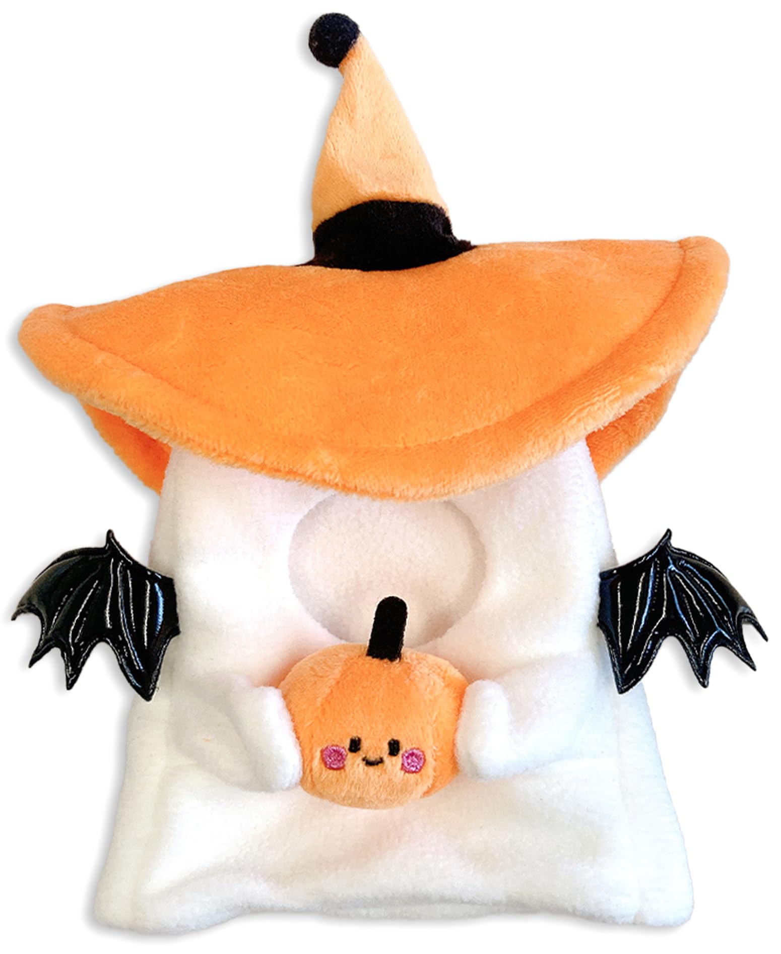 

Кигуруми Призрак со шляпой и плюшевой тыквой Костюм Кигуруми Отаку Kpopdoll (10см) - Одежда, Аксессуары, Занятия, Кукла, Талисман, [Б/у]