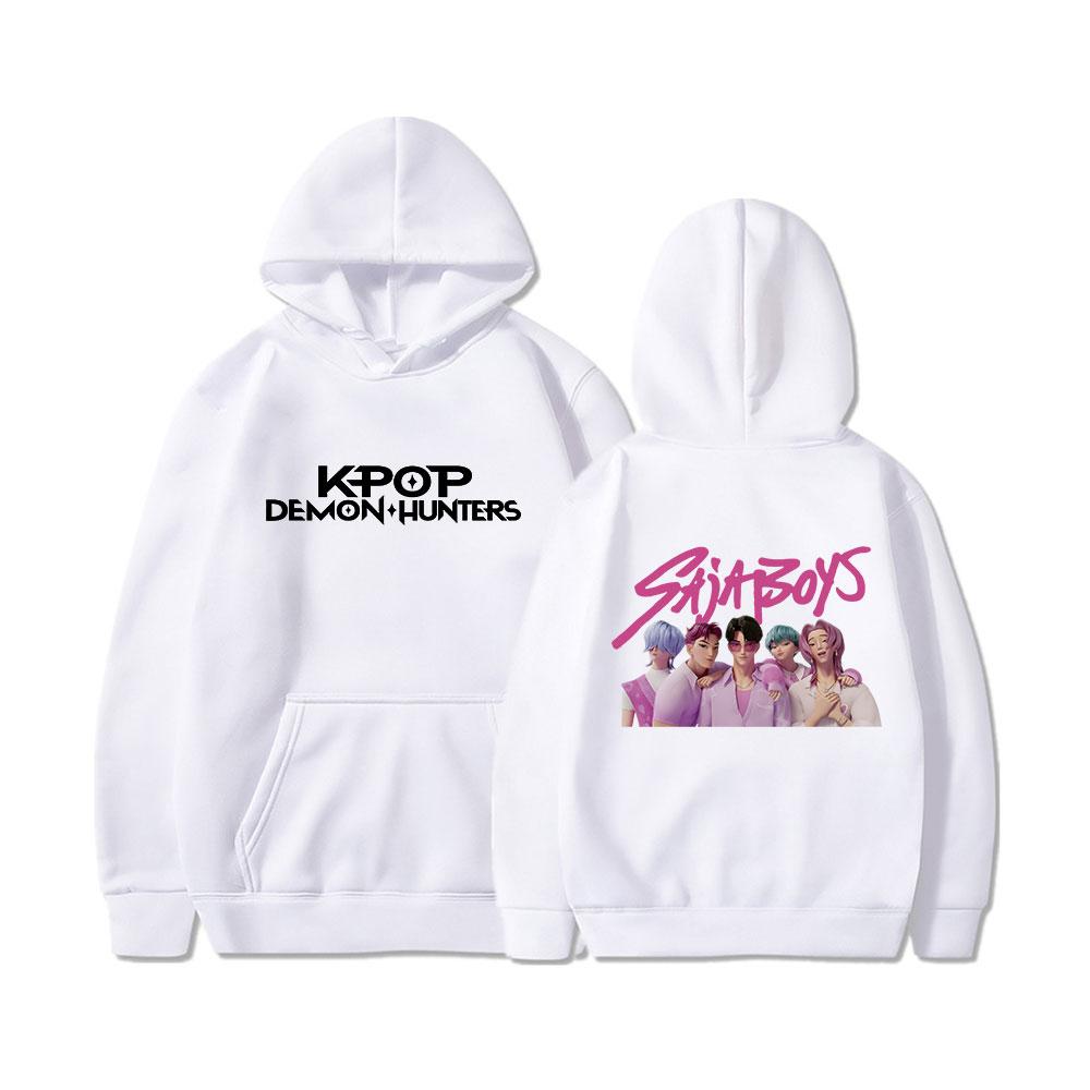 KPOP Print Fashion Hoodies for Men Women Fall Winter Men's Casual Hoodie Gothic Hip Hop Sweatshirt Long Sleeve Pullove Unisex