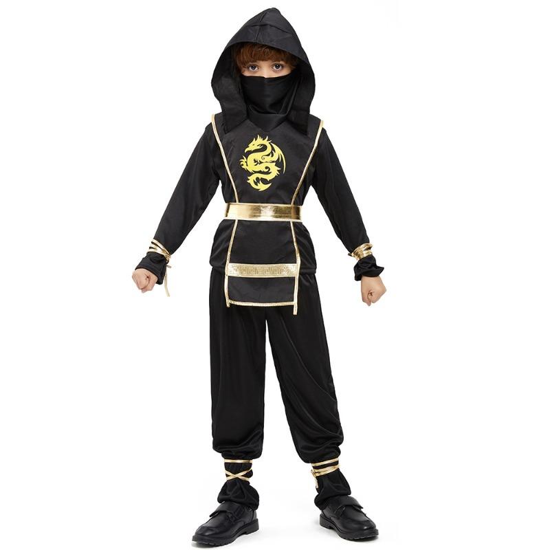 Children's Performance Naruto Costume New Halloween Cosplay Anime Costume, Samurai Costume Ninja Costume