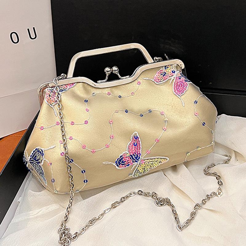 Genți de seară din piele și PU cu plasă pentru femei, genți de cină, plicuri de nuntă, genți de umăr feminine