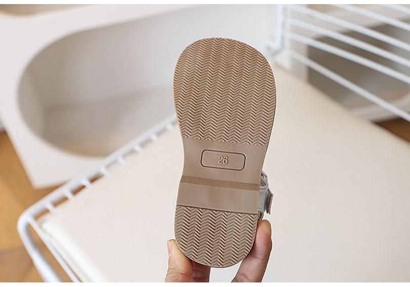 Girls' Summer 2026 Best-Selling Woven Mesh Princess Sandals