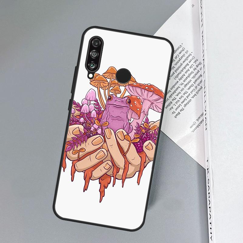 Ästhetischer Frosch Für Huawei Nova 11 Pro 9 10 SE Y70 Y60 Y90 Y61 Y91 Y73 Y72 12s 12i 11i 8i P30 P40 Lite Hülle