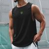 Muscleguys Summer Hot-sale Gym Wear Men’s Printed Bodybuilding Fitness Sleeveless T-shirts Workout Quick-drying Breathable Vest