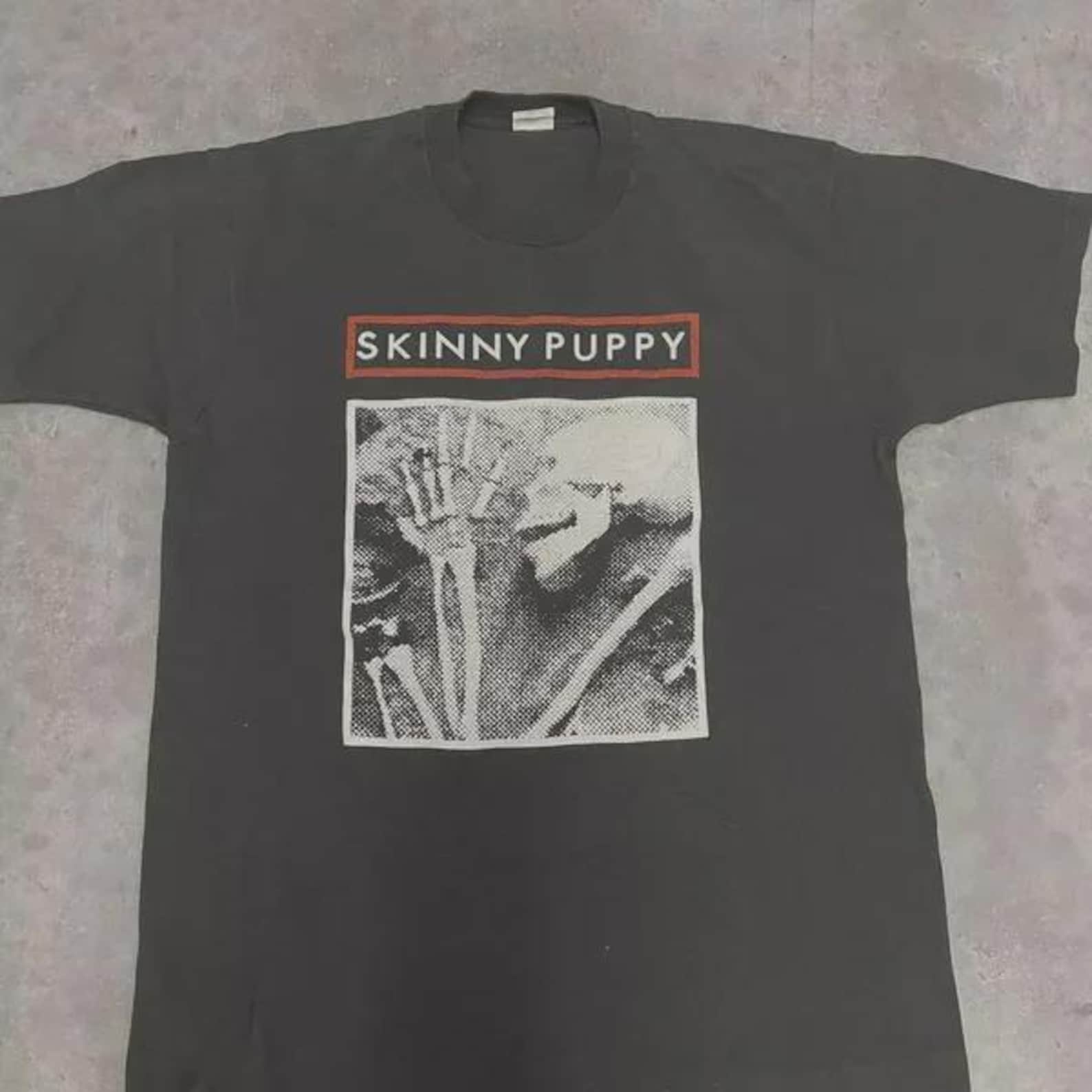 Vintage Skinny Puppy Band Remission T Shirt Size S-3XL L