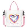 Move Demon Hunters Canvas Bag Fashion Printed Handbag Cute Cartoon Anime Commuting Portable Book Storage Bags Pocket Gifts KPOP Kid Friendly 2