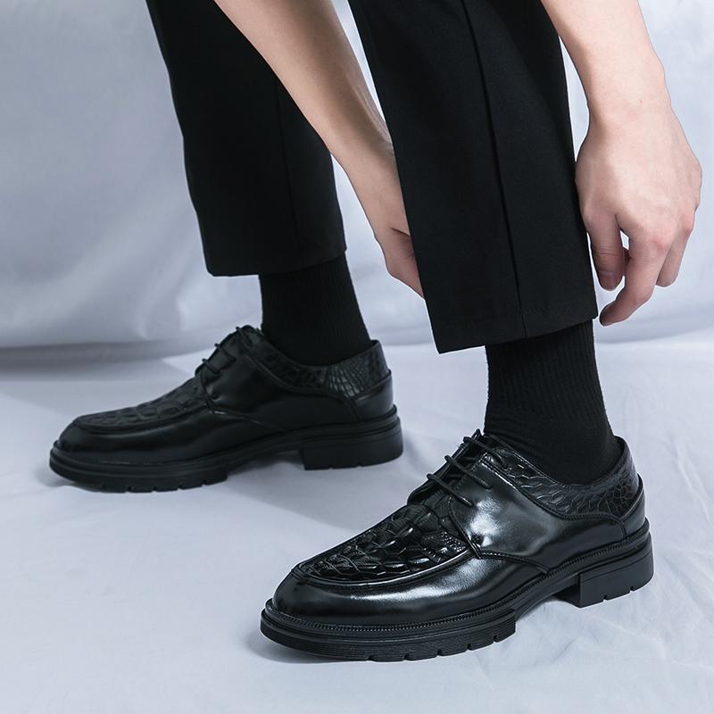 Hochwertige Leder Herren Freizeitschuhe Marke Große Größe 38-46 Lederschuhe Krokodilmuster Slipper Damen Mokassin Flache Schuhe