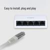 Dahua 5-portowy szybki przełącznik sieciowy Ethernet do monitoringu wtyczka CN (adapter w zestawie)