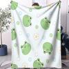 Cute Fresh Versatile Couch Bed Blanket Soft Fluffy Multifunctional Decorative Blanket AllSeason Universal Throw Cover Blanket