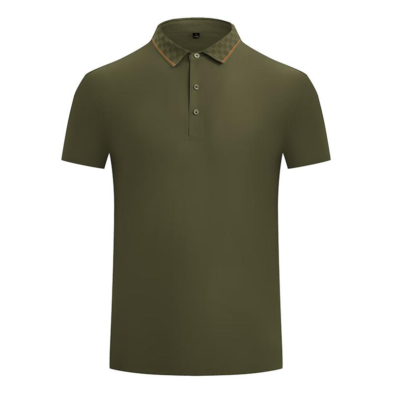 BIFEISO BFS93360 Men's Contrast Collar Polo Shirt