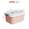 Storage Plastic Large Box Extra With Lid For Clothes Toys And Snacks