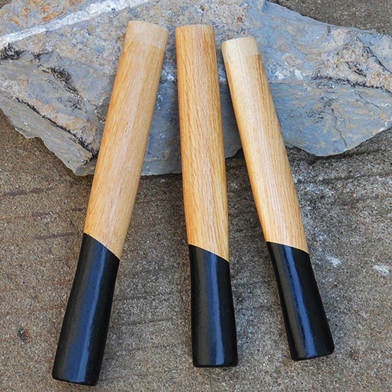 Replacement Hammer Wooden For Steel Nail Claw Iron Square Hammer Wooden Handle Hickory Hatchet Handle Curved Axes