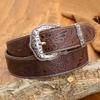 Western Cowboy Belt Adjustable PU Leather Strap Practical Friendly Fashion Accessory For Men Women