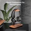 Universal Wood Headset Stand With Storage Base Headphone Holder Quality Headphone Stand  Home