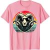 Retro Ram Head Graphic Tee Men Women Unisex Vintage Cool Animal T-Shirt