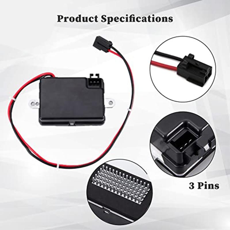 AC Blower Motor Resistor Control Module for 1999-2004 5012699AA 05012699AA RU358