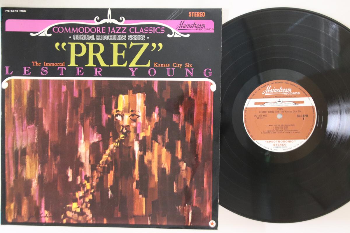 

LP Record LESTER YOUNG - Prez PS1275MSD MAINSTREAM Japan Jazz Used
