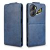 For ZTE nubia Neo 3 5G Stand Case Magnetic Clasp Vertical Flip Leather Phone Cover with Card Holder